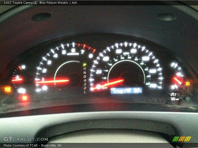 Blue Ribbon Metallic / Ash 2007 Toyota Camry LE