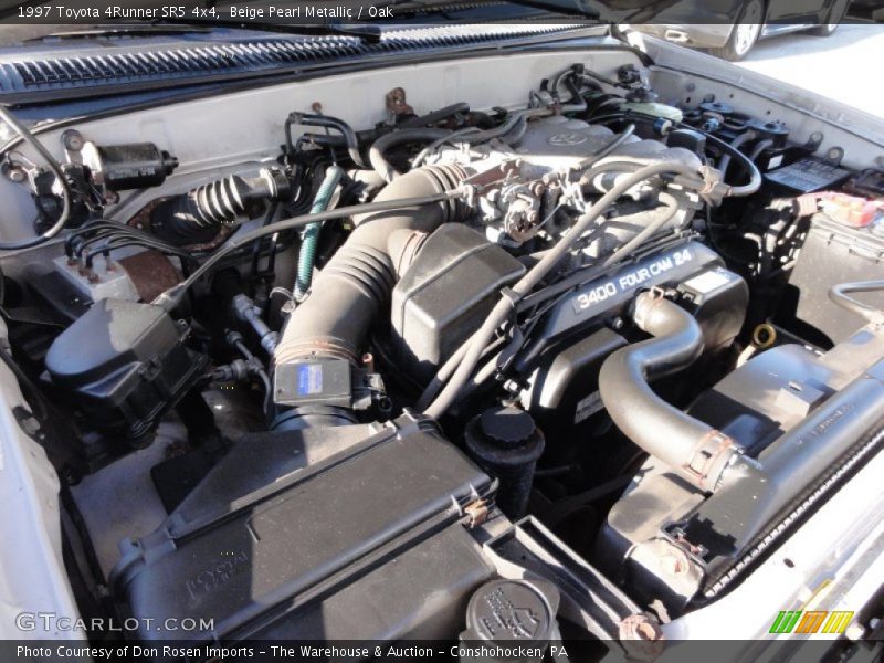  1997 4Runner SR5 4x4 Engine - 3.4 Liter DOHC 24-Valve V6