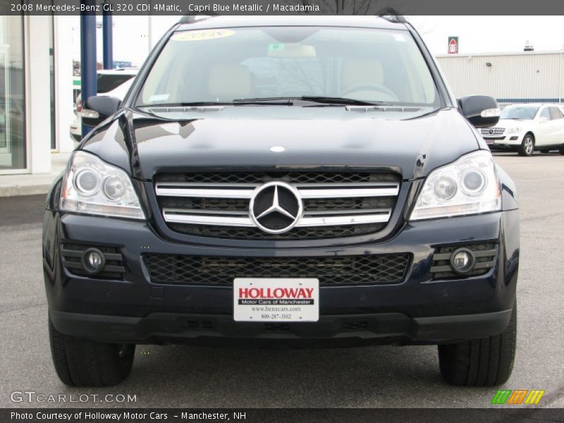 Capri Blue Metallic / Macadamia 2008 Mercedes-Benz GL 320 CDI 4Matic