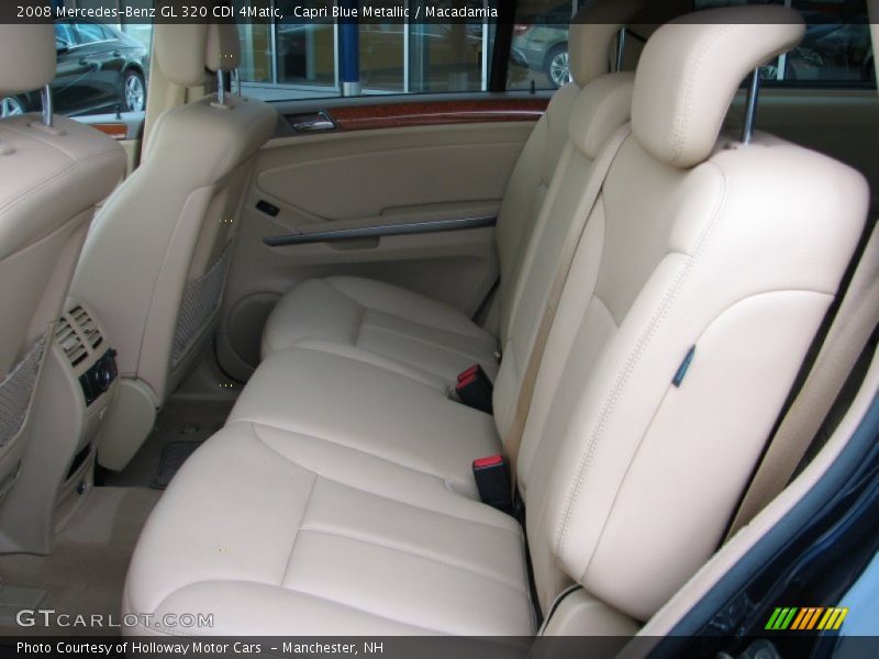 Capri Blue Metallic / Macadamia 2008 Mercedes-Benz GL 320 CDI 4Matic