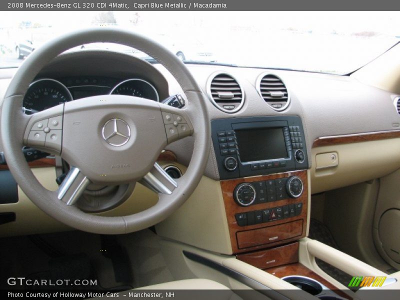 Capri Blue Metallic / Macadamia 2008 Mercedes-Benz GL 320 CDI 4Matic