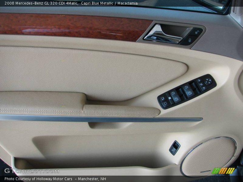 Capri Blue Metallic / Macadamia 2008 Mercedes-Benz GL 320 CDI 4Matic