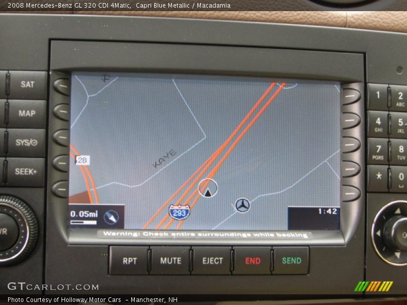Capri Blue Metallic / Macadamia 2008 Mercedes-Benz GL 320 CDI 4Matic