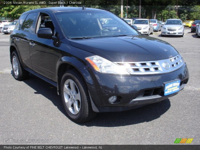 Super Black / Charcoal 2004 Nissan Murano SL AWD