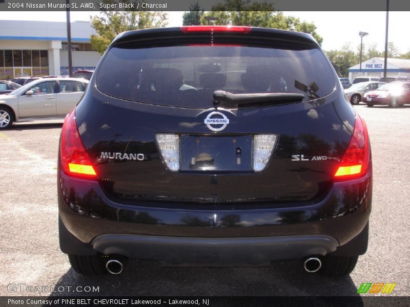 Super Black / Charcoal 2004 Nissan Murano SL AWD