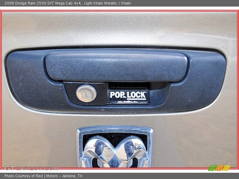 Light Khaki Metallic / Khaki 2008 Dodge Ram 2500 SXT Mega Cab 4x4
