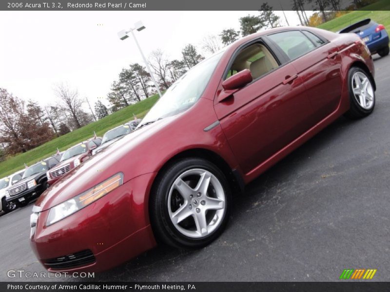 Redondo Red Pearl / Camel 2006 Acura TL 3.2