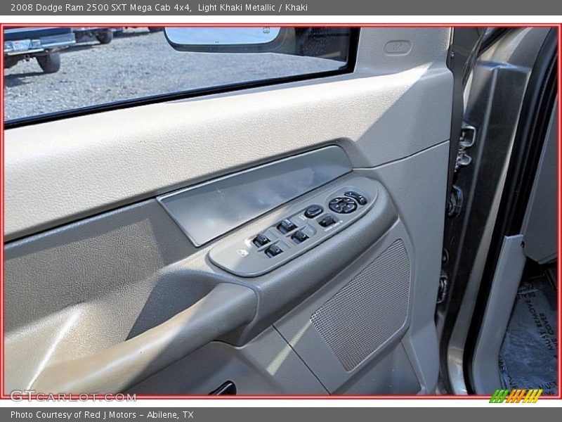 Light Khaki Metallic / Khaki 2008 Dodge Ram 2500 SXT Mega Cab 4x4