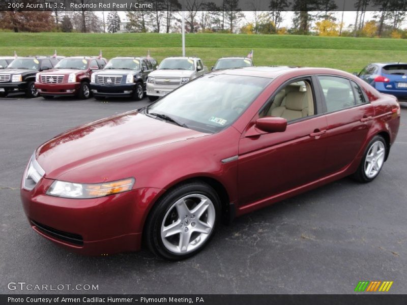 Redondo Red Pearl / Camel 2006 Acura TL 3.2