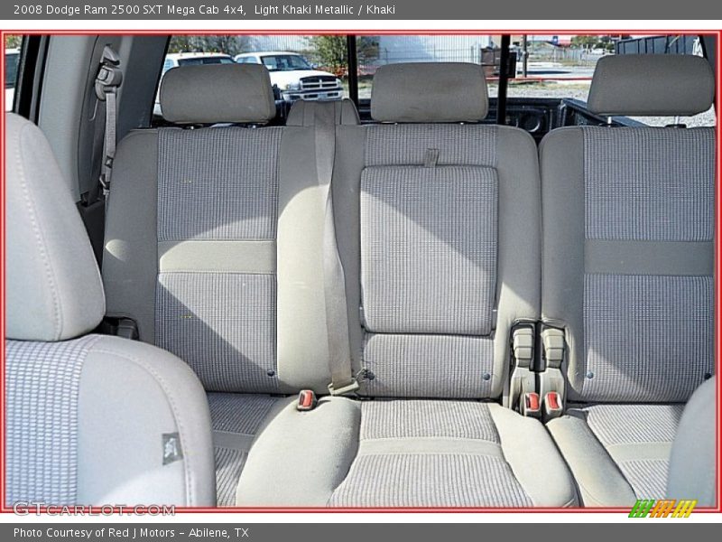 Light Khaki Metallic / Khaki 2008 Dodge Ram 2500 SXT Mega Cab 4x4