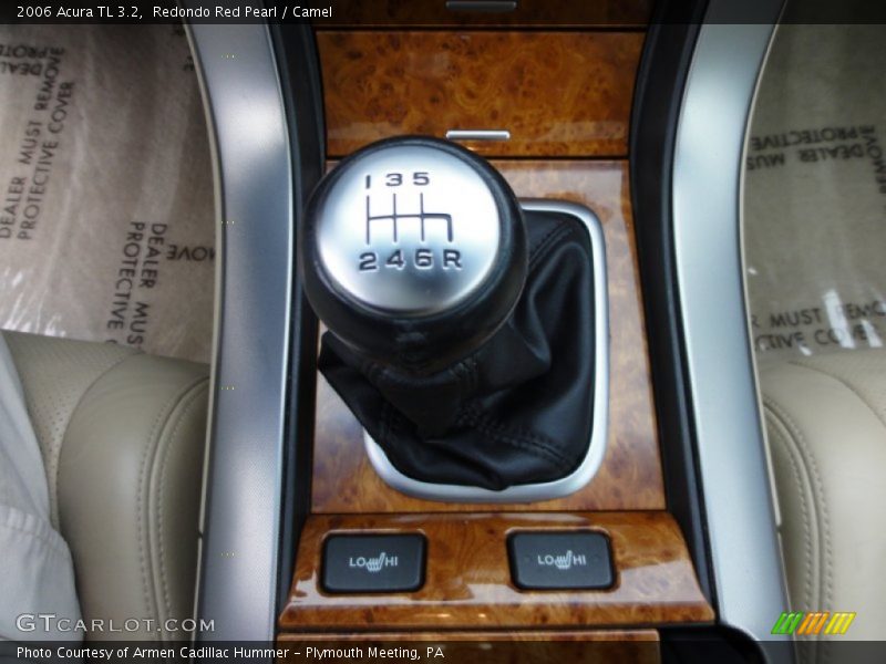 Redondo Red Pearl / Camel 2006 Acura TL 3.2