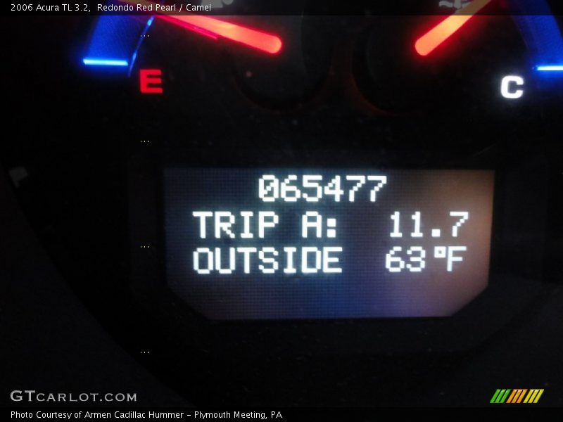 Redondo Red Pearl / Camel 2006 Acura TL 3.2