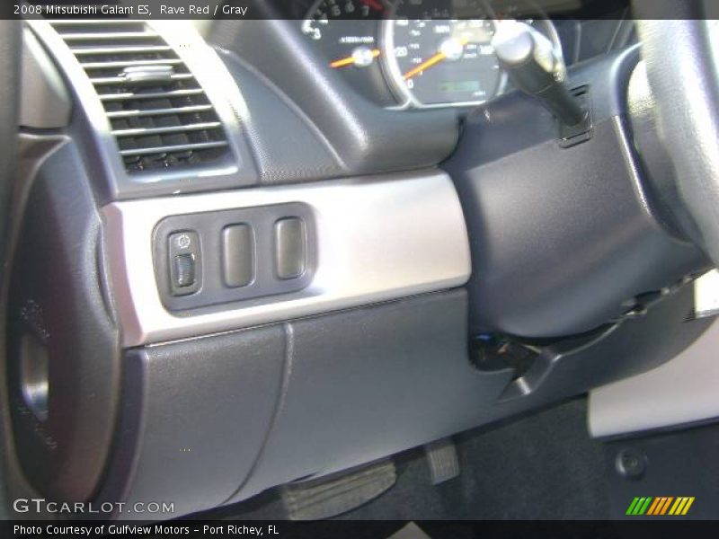 Rave Red / Gray 2008 Mitsubishi Galant ES