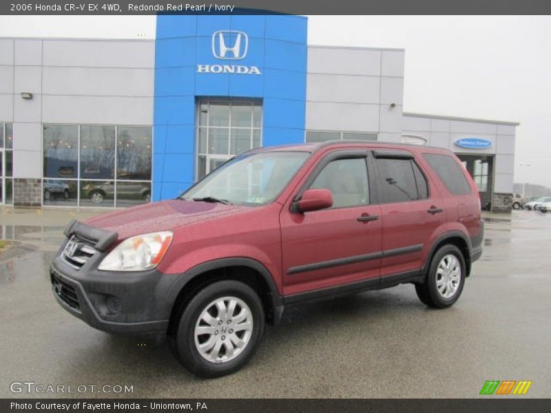 Redondo Red Pearl / Ivory 2006 Honda CR-V EX 4WD
