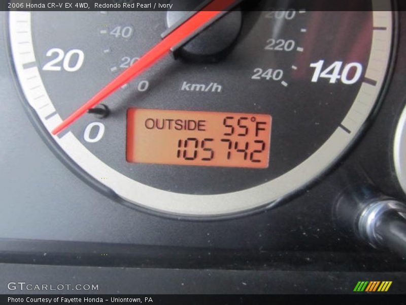 Redondo Red Pearl / Ivory 2006 Honda CR-V EX 4WD