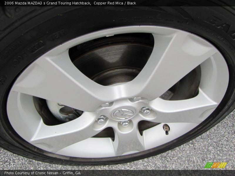 Copper Red Mica / Black 2006 Mazda MAZDA3 s Grand Touring Hatchback