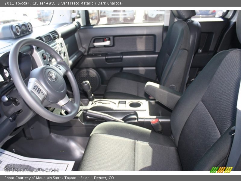 Silver Fresco Metallic / Dark Charcoal 2011 Toyota FJ Cruiser 4WD