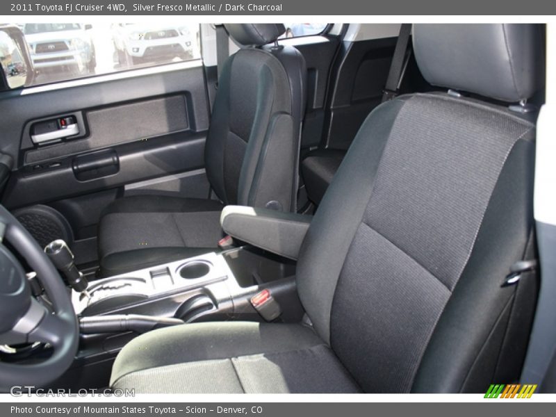 Silver Fresco Metallic / Dark Charcoal 2011 Toyota FJ Cruiser 4WD
