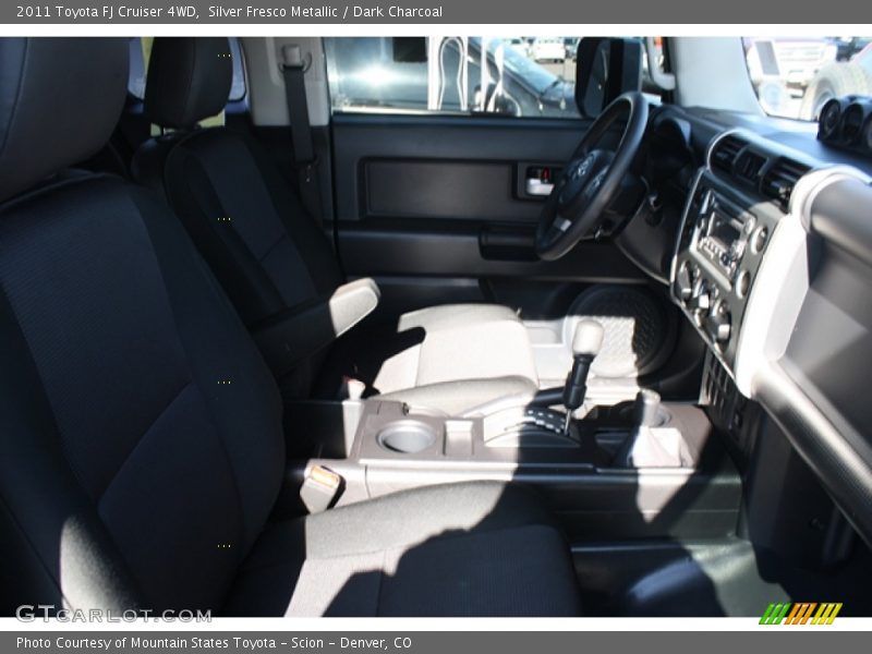 Silver Fresco Metallic / Dark Charcoal 2011 Toyota FJ Cruiser 4WD