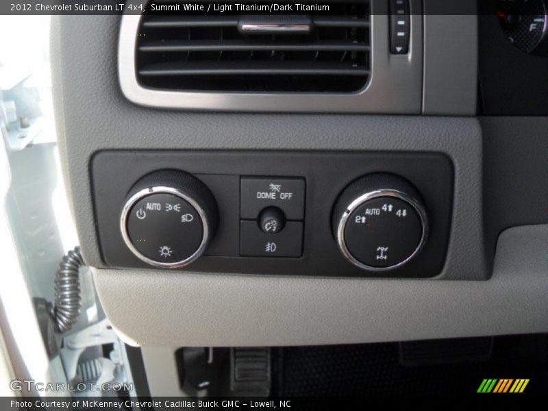 Summit White / Light Titanium/Dark Titanium 2012 Chevrolet Suburban LT 4x4