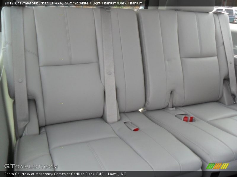 Summit White / Light Titanium/Dark Titanium 2012 Chevrolet Suburban LT 4x4