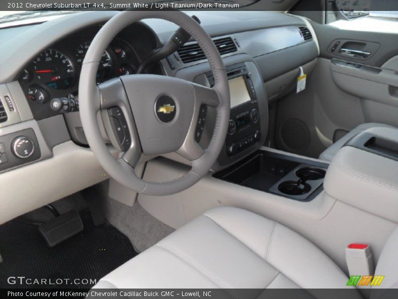 Light Titanium/Dark Titanium Interior - 2012 Suburban LT 4x4 