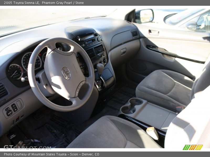 Phantom Gray Pearl / Stone 2005 Toyota Sienna LE
