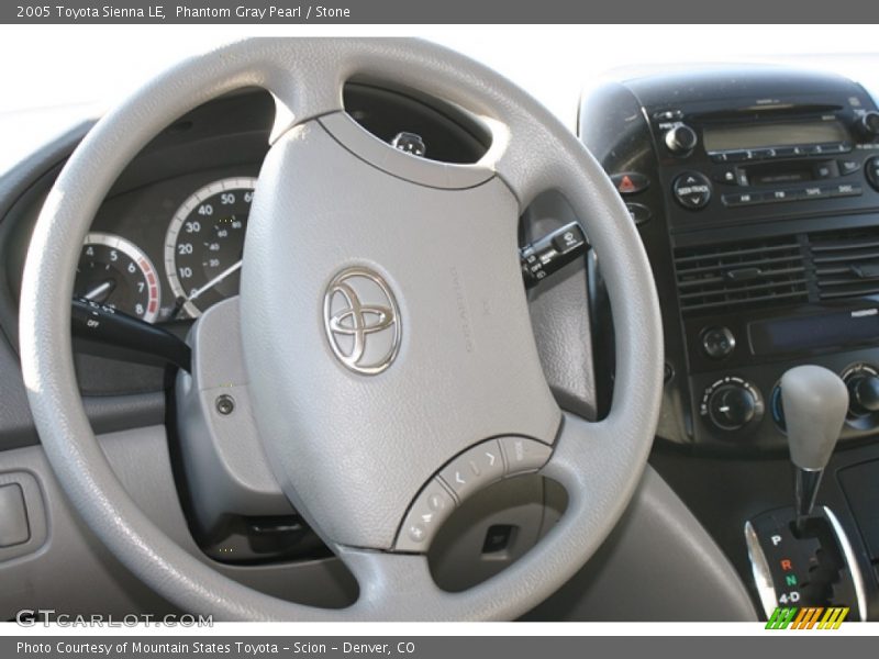 Phantom Gray Pearl / Stone 2005 Toyota Sienna LE
