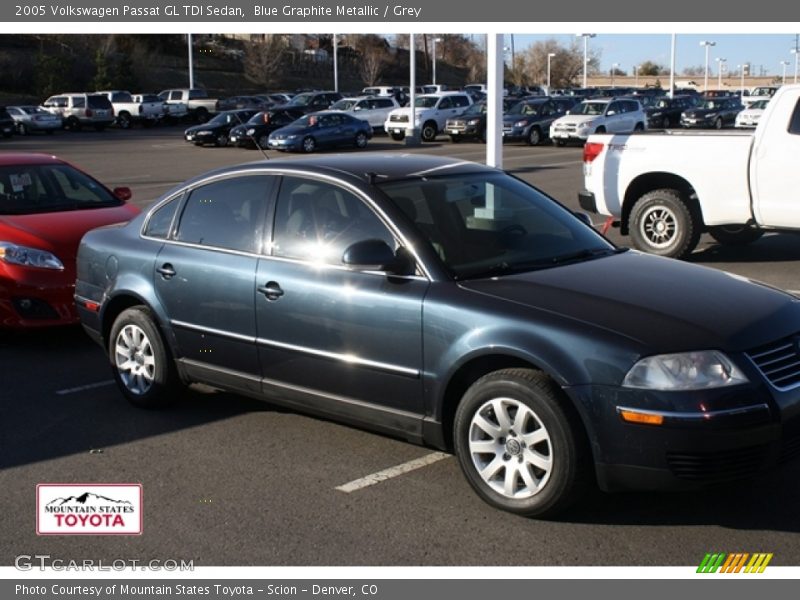 Blue Graphite Metallic / Grey 2005 Volkswagen Passat GL TDI Sedan