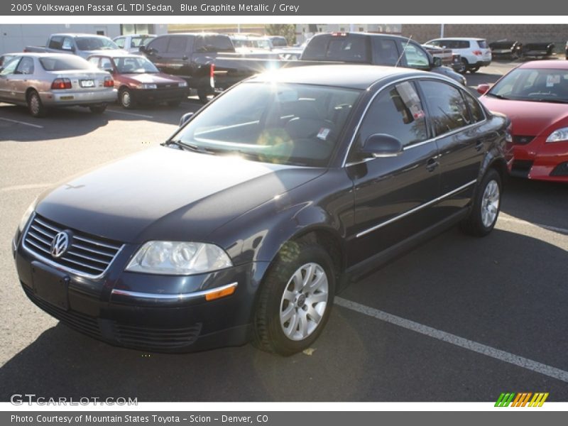 Blue Graphite Metallic / Grey 2005 Volkswagen Passat GL TDI Sedan