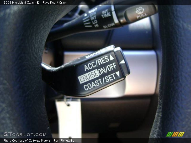 Rave Red / Gray 2008 Mitsubishi Galant ES