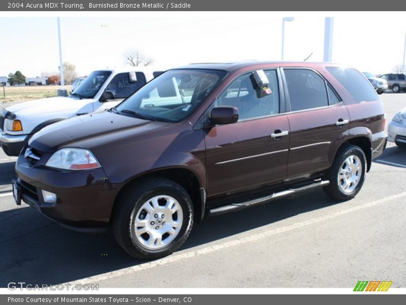 Burnished Bronze Metallic / Saddle 2004 Acura MDX Touring