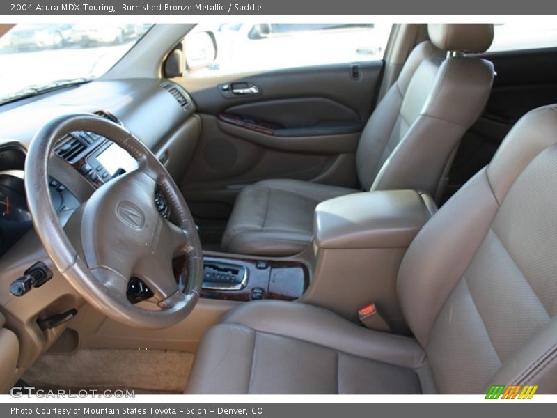  2004 MDX Touring Saddle Interior