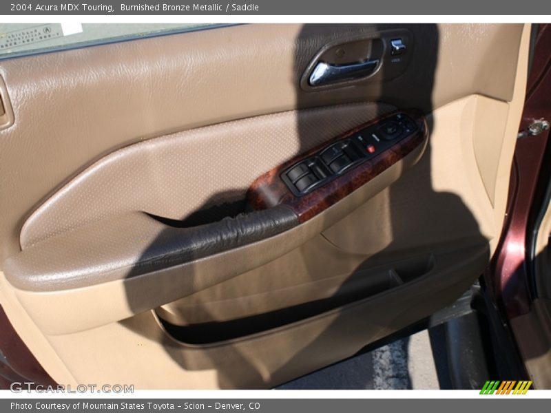 Burnished Bronze Metallic / Saddle 2004 Acura MDX Touring