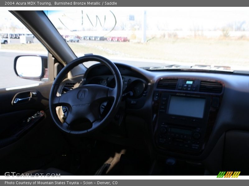 Burnished Bronze Metallic / Saddle 2004 Acura MDX Touring