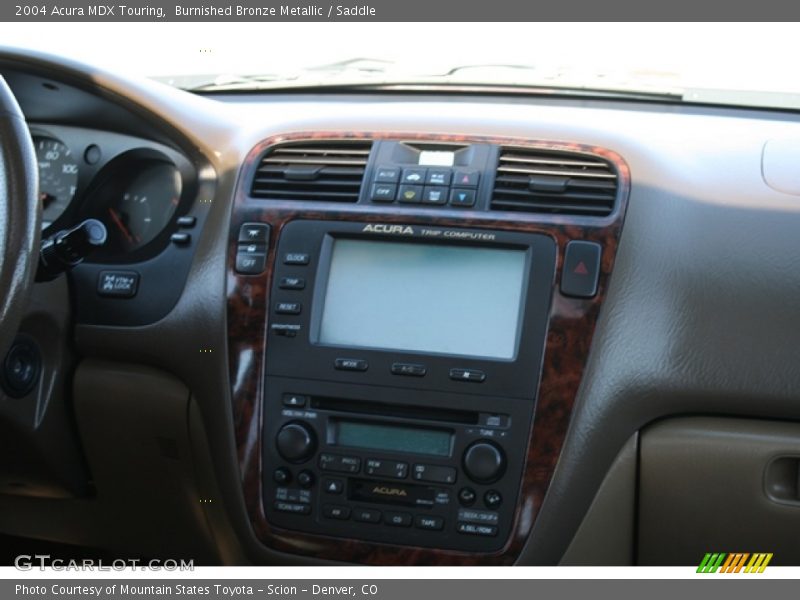 Burnished Bronze Metallic / Saddle 2004 Acura MDX Touring