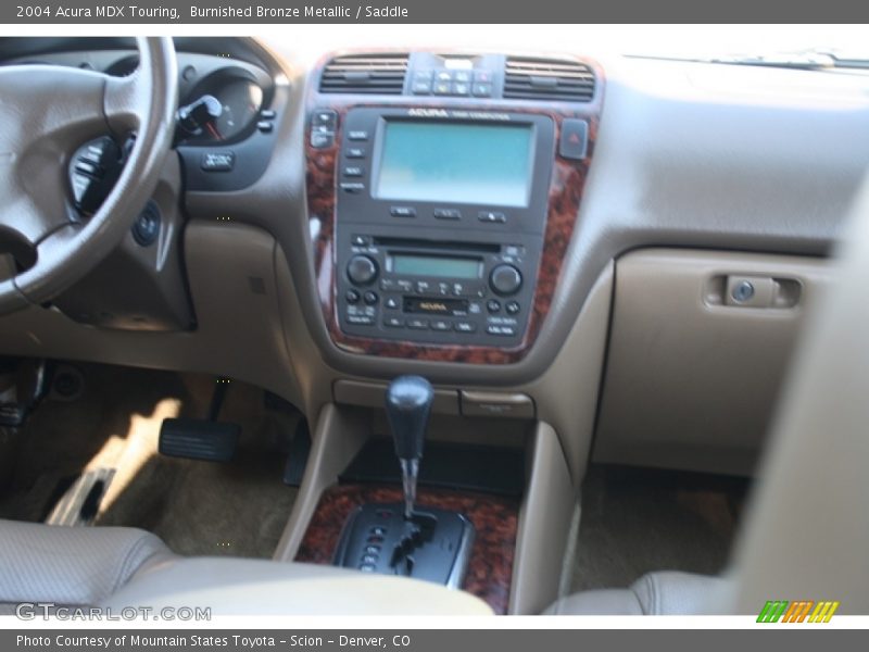 Burnished Bronze Metallic / Saddle 2004 Acura MDX Touring