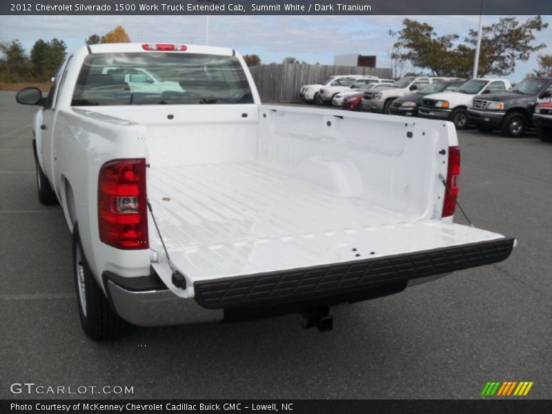 Summit White / Dark Titanium 2012 Chevrolet Silverado 1500 Work Truck Extended Cab