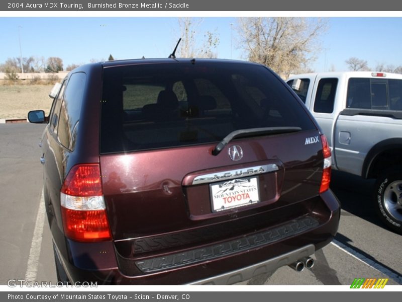 Burnished Bronze Metallic / Saddle 2004 Acura MDX Touring