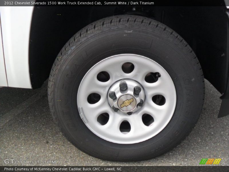  2012 Silverado 1500 Work Truck Extended Cab Wheel