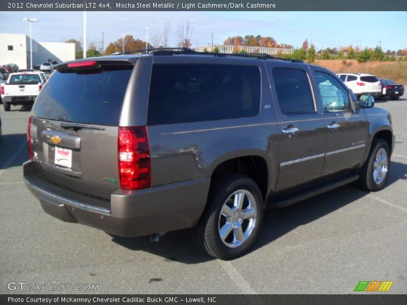 Mocha Steel Metallic / Light Cashmere/Dark Cashmere 2012 Chevrolet Suburban LTZ 4x4