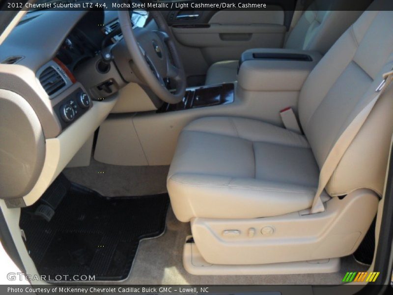 Mocha Steel Metallic / Light Cashmere/Dark Cashmere 2012 Chevrolet Suburban LTZ 4x4