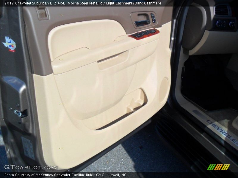 Mocha Steel Metallic / Light Cashmere/Dark Cashmere 2012 Chevrolet Suburban LTZ 4x4