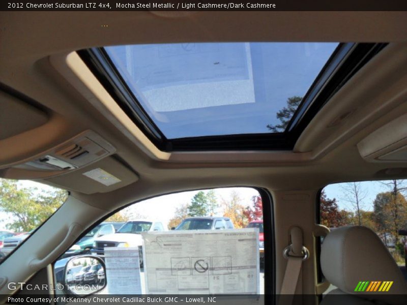 Mocha Steel Metallic / Light Cashmere/Dark Cashmere 2012 Chevrolet Suburban LTZ 4x4
