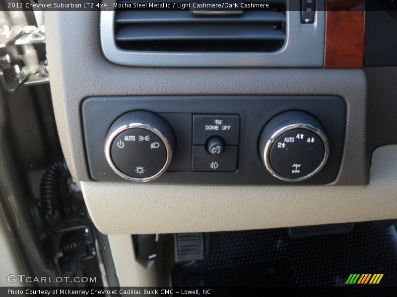 Mocha Steel Metallic / Light Cashmere/Dark Cashmere 2012 Chevrolet Suburban LTZ 4x4