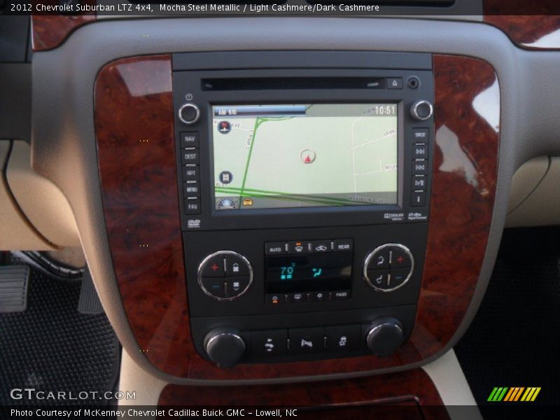 Mocha Steel Metallic / Light Cashmere/Dark Cashmere 2012 Chevrolet Suburban LTZ 4x4