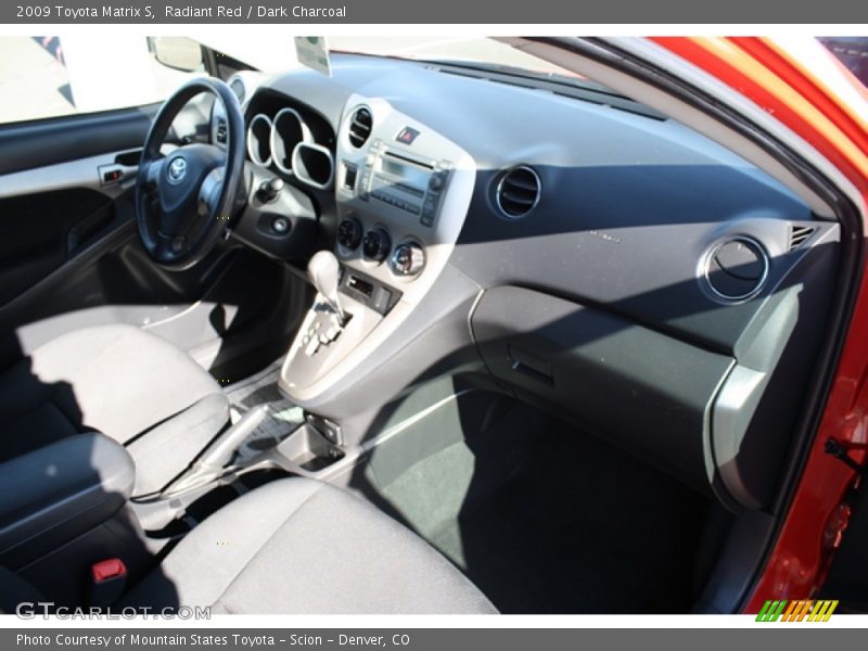 Radiant Red / Dark Charcoal 2009 Toyota Matrix S