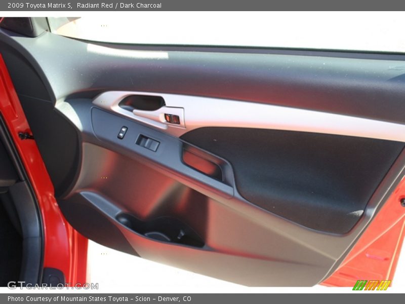 Radiant Red / Dark Charcoal 2009 Toyota Matrix S
