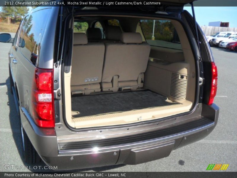 Mocha Steel Metallic / Light Cashmere/Dark Cashmere 2012 Chevrolet Suburban LTZ 4x4