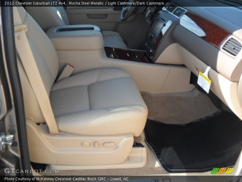 Mocha Steel Metallic / Light Cashmere/Dark Cashmere 2012 Chevrolet Suburban LTZ 4x4